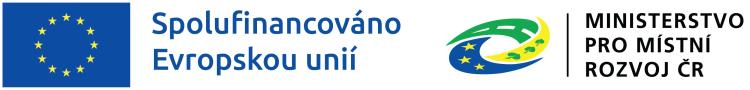 Logo EU a&nbsp;Ministerstvo pro&nbsp;místní rozvoj ČR
